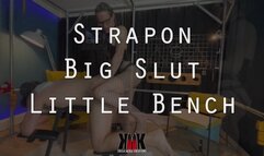 Strapon Big Slut Little Bench