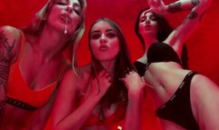 Humiliation POV Femdom From Three Bitchy Girls In Spa (MP4 HD 1080p)