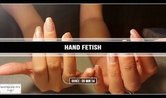 Fetish Hand Admire mes mains parfaite loser