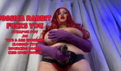 Jessica Rabbit Strapon POV Pegging JOI: Tits & Ass Worship