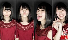 Iroha Meru's Long Tongue and Virtual Tongue Kisses! Experiencing It with You in boyfriend POV