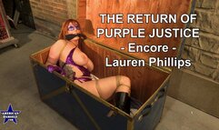 The Return of Purple Justice - Encore - Lauren Phillips - 854x480