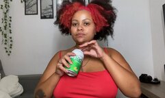 BBW Soda Burp and Fart on Tight Jeans