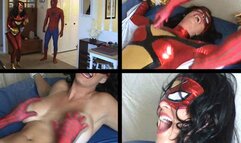 Spider-guy vs Spider-chick - Extended Video - MP4 - Standard Resolution