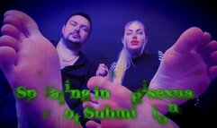 Dual Domination Spiraling into Bisexual Foot Submission