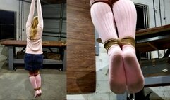 0100 Stretched in Slouch Socks Catherine Sterling Suspended in Slouch Socks and Sweater – A Custom Video! Knitwear in Pink over Pantyhose Pleases POV Playmate during Bondage Meet Up! Mobile Streaming SD Video