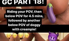 Sneaky Doggy Fuck Point of View - His & Below, Creamy Pussy Creampie, Hardcore Home Video