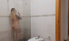 BUSTY STEPMOTHER LEAVES THE DOOR OPEN WHEN SHE SHOWERS AND STEPSON FUCKS HER