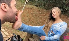 Lick my dirty feet slave! I am a Young Beautiful Girl (Part 1)