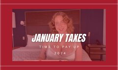 January Taxes 2024 Findom