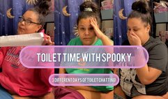3 Days Of Toilet Time Chatting With spooky