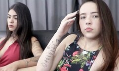 Smoking Girls do Brazil Models Leticia and Kimberly 21 (Mp4 1920X1080)