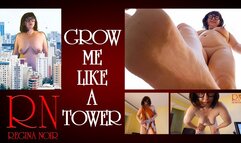 GROW LIKE A TOWER Giant secretary in the office The manager guy is very surprised by her height Contest Giantess 2024