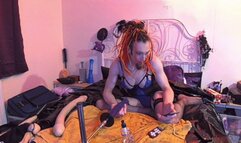 90 minute Live stream with deep anal training on my new remote controlled fuck machine