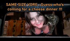 I VORE YOU WELCOME TO MY CHEESE DINNER