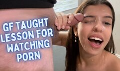 GF Taught Lesson For Watching Porn 4K