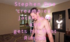Jacki's pussy vacuum's the cum out of new guy, Stephen Dee (1080p)