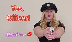 POV Arrested and strip searched by hot blonde