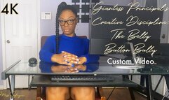 Giantess Principal's Creative Discipline - The Belly Button Bully - Custom - 4K