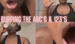 Burping the ABCs & 123s