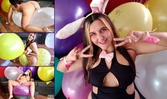 Bunny Looner big balloon party - Blow and Ride to pop - Bunny Looner [LOWRES]