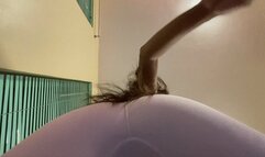 Let Me Sit On Your Face In Pink Pantyhose | Femdom Facesitting POV | WMV