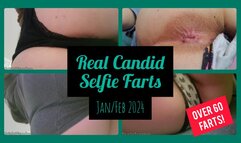 Real Candid Selfie Farts Compilation - over 60 farts!