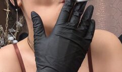 medical gloves smoke