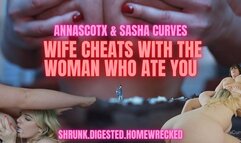Cheating wife with the giantess who ate you
