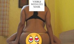 Brutal Merciless And Sensual Face Ride on Old servants face in Yellow Thongs By Mistress Heena