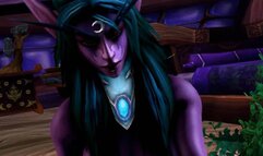 Tyrande Whisperwind from warcraft fucked in 3D porn compilation
