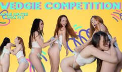 4K Ziva Fey - Wedgie Competition With Jackie Jupiter