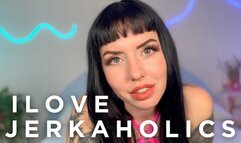 I love Jerkaholics Face Worship Blue Eyes JOI Mouth Fetish Porn Addict Dark Hair Alt Girl Perfection