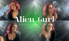 Smoking to get Sleepy | Alien Girl