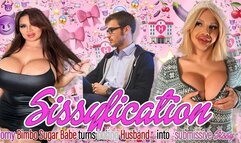 Jessy Bunny: SISSYFICATION: Horny Bimbo turns Husband into submissive Sissy