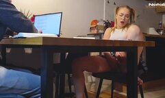 Natalie Wayne - I was too horny to let my teacher leave