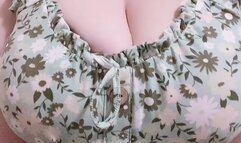 Dress Tit Play and Masturbation