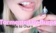 Tormented by Burps and Made to Churn - HD - The Goddess Clue, Giantess Vore, Burping, Belly Fetish, Extremely Detailed Digestion Talk