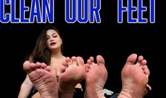 Clean Our Feet! - HD MP4 1080p