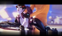 WIdowmaker gets fucked in different poses