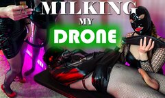Gas Mask Drone Milking