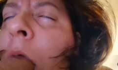 Great couple blowjob with lots of saliva and gagging 720HD