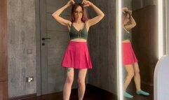 sexy dance that makes you interrupt what's under your skirt