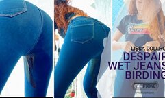 DISPAIR WET JEANS BIRDING