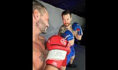 SMFC-63 Aaron Hummer vs Steve South Male Boxing (Steve is VERY sweaty)