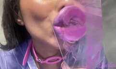 RubyDollLipz's XL Lips+Purple Ombré Glass Kisses