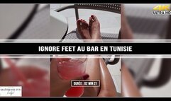 Ignore feet au bar en Tunisie 4K