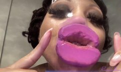 RubyDollLipz's XL Lips+Sugar Plum Glass Kisses