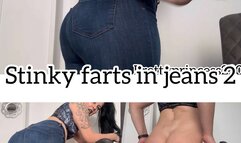 Stinky farts in jeans 2