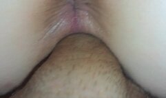 Upclose pussy ride